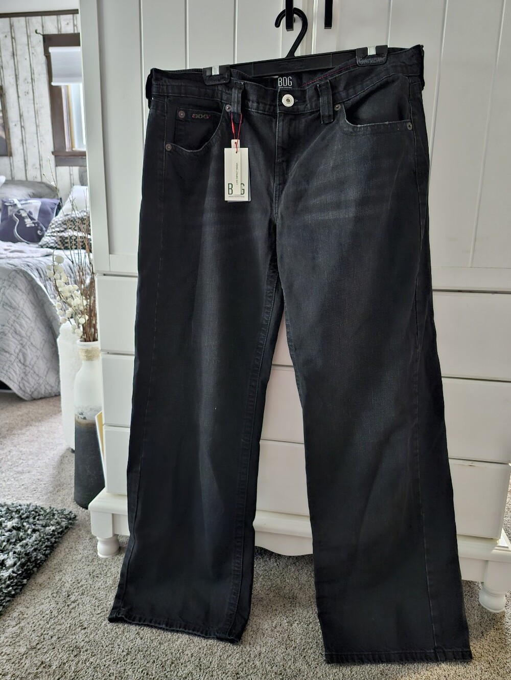 Current BDG Black Wide-Leg Women's Jeans Sz 32 (New)